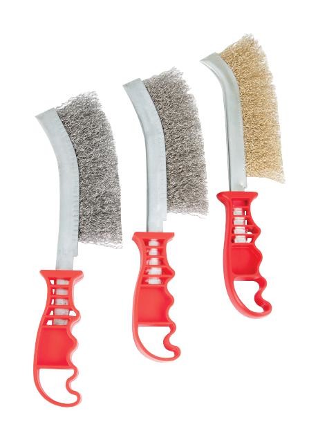 Performance Tools W4990 Wire Brush Set, 3Pc, 0.875