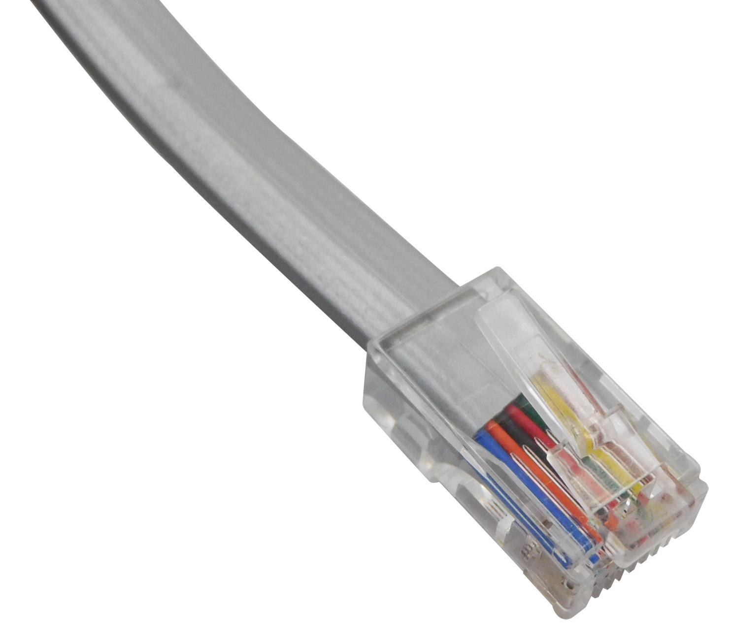 Bel Bc-88Rs007F Patch Cord, Reverse Rj45 Plug-Plug, 7