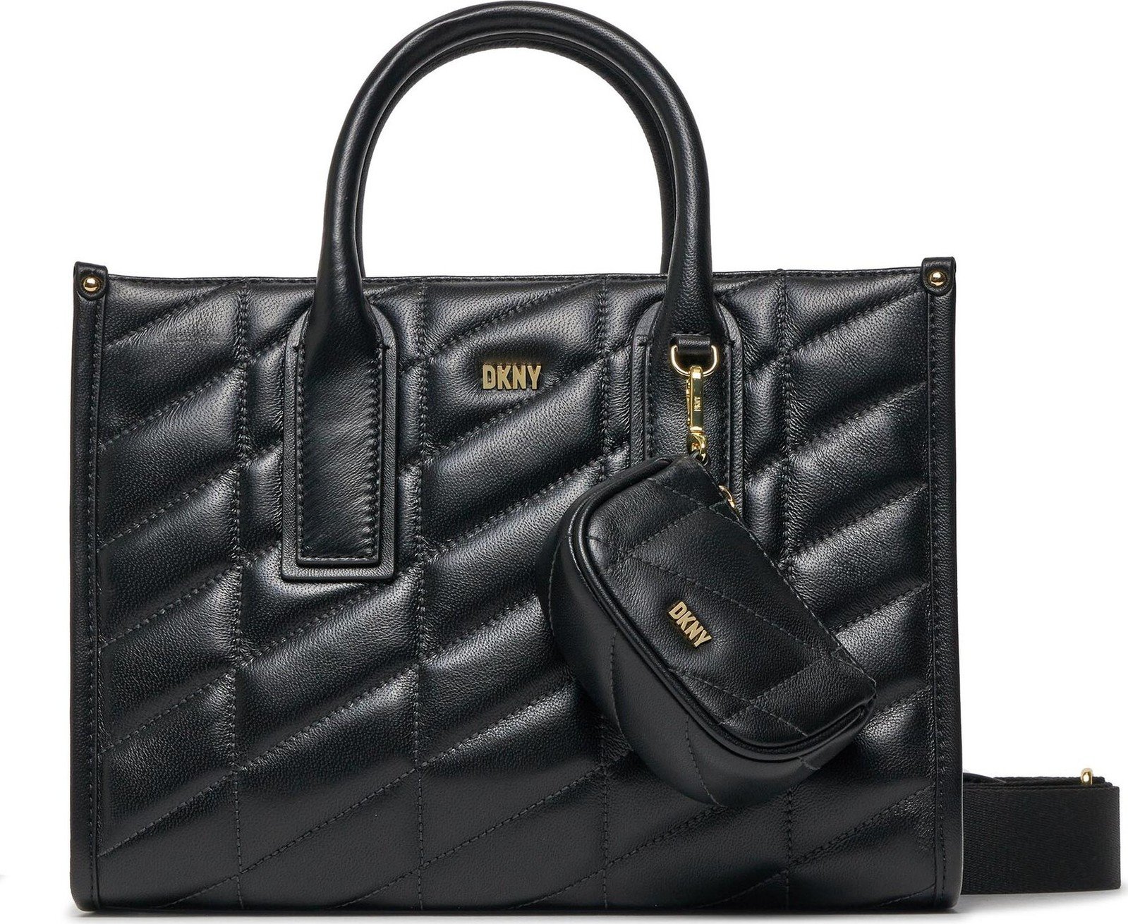 Kabelka DKNY Betty Sm Tote R34ABB21 Blk/Gold BGD