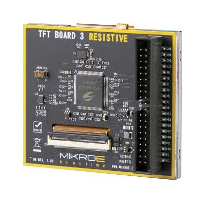 Mikroelektronika Mikroe-3790 Tft Board 3 Resistive, 320 X 240Px