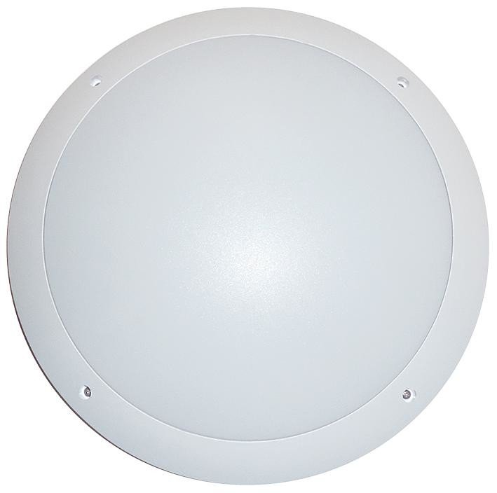 Eterna Shfullwh Bulkhead 12W Led White Std Diffuser