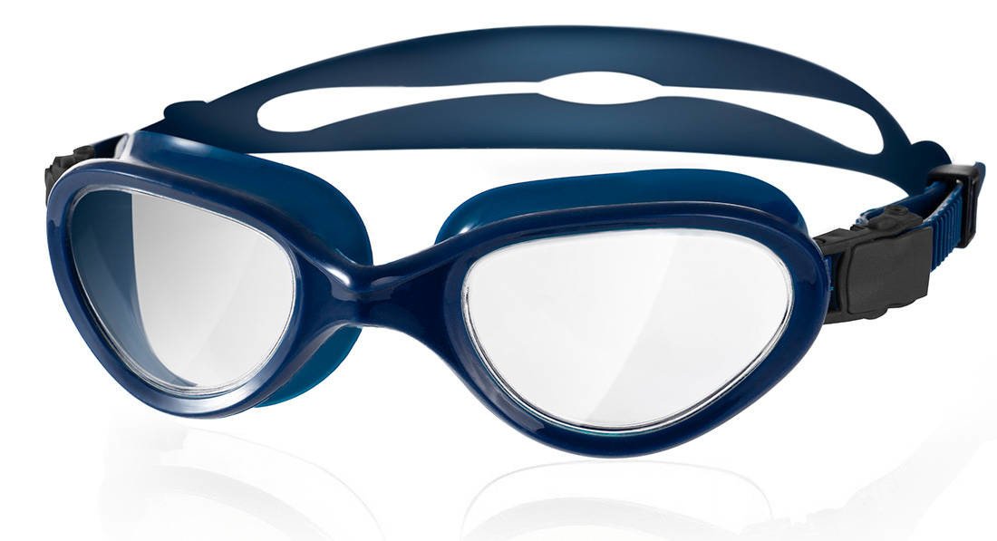 AQUA SPEED Unisex's Swimming Goggles X-Pro Navy Blue Pattern 01