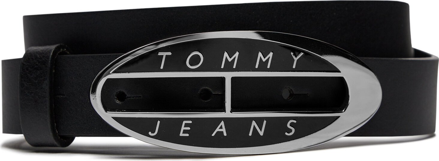 Dámský pásek Tommy Jeans Tjw Origin Belt AW0AW15840 Black BDS