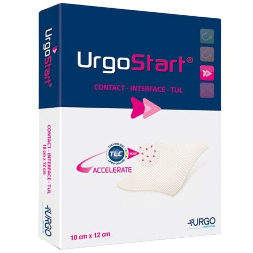 Urgostart Contact Krytí Flexibilní, Lipokoloidní S Nosf Fakt 10cmx12cm,10ks