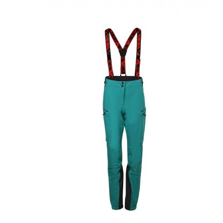 Direct Alpine Eiger Lady emerald dámské technické softshellové nepromokavé kalhoty 20000 S