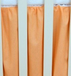 Volán pod matraci lososový