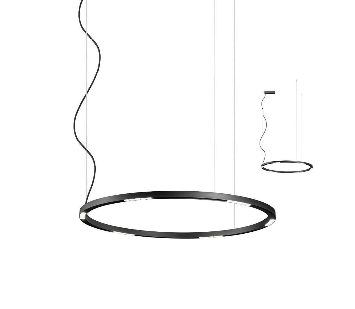 Redo Redo 01-2207 - LED Lustr na lanku UNION LED/50W/230V 3000K pr. 90 cm černá