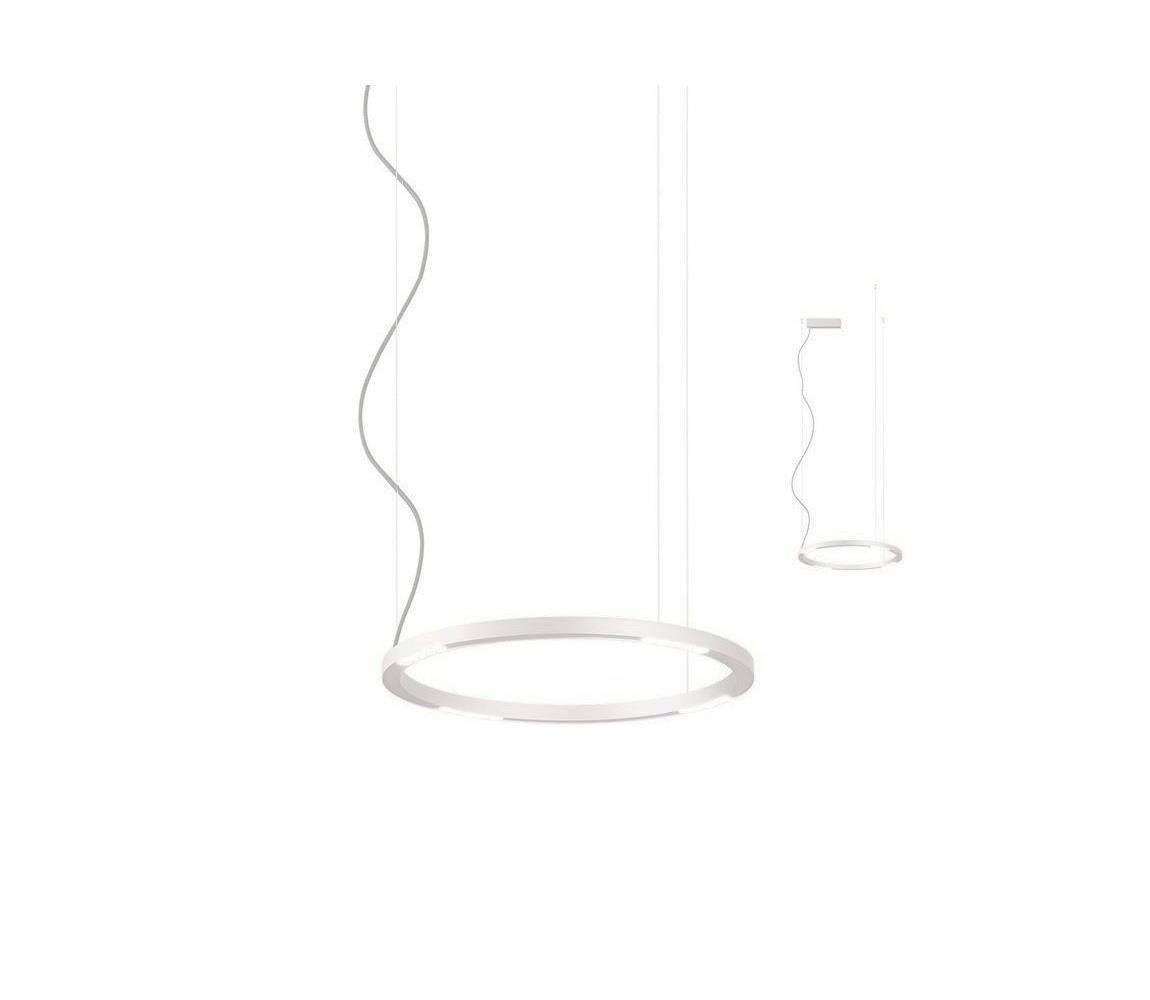 Redo Redo 01-2202 - LED Lustr na lanku UNION LED/34W/230V 3000K pr. 60 cm bílá