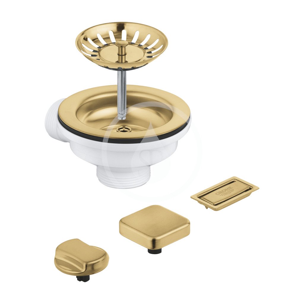 Grohe 40996GN0 - Odtoková souprava pro dřez, kartáčovaný Cool Sunrise