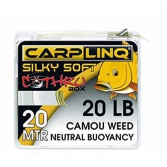 CARP LINQ Silky Soft Neutral Buoyancy 30lb/ CAMOU WEED