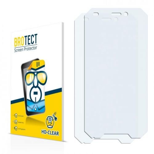 2x BROTECTHD-Clear Screen Protector Blackview BV4000 Pro