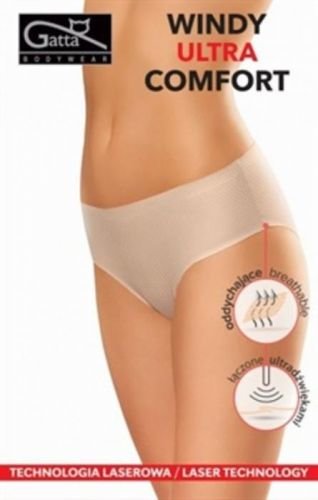 Dámské kalhotky - WINDY ULTRA COMFORT - GATTA BODYWEAR - L - ČERNÁ