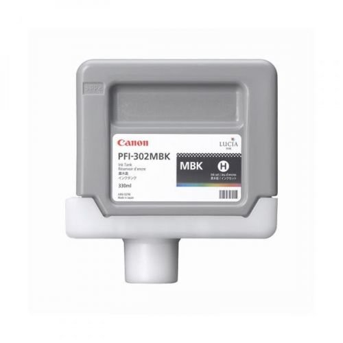 Canon PFI-302MB, 2215B001 matná černá (matte black) originální cartridge