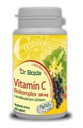 Vitamín C Biokomplex 500mg 60 tbl. Dr.Bojda