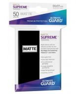 Ultimate Guard Supreme UX Sleeves Standard Size Matte Black (50)