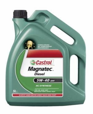 5L Motorový olej Castrol MAGNATEC DIESEL DPF 5W40