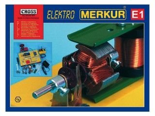 Stavebnice Merkur E1 elektřina, magnetizmus v krabici