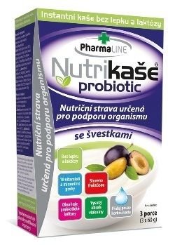 MOGADOR Nutrikaše probiotic se švestkami 180 g (3x60 g)