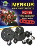Merkur ND 115 Ozubená kola modul 1