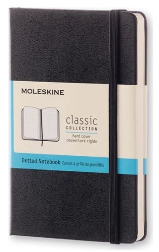 Moleskine: Microsoft zápisník tvrdý tečkovaný černý L - neuveden