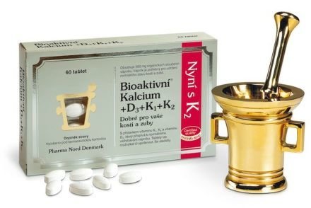 Bioaktivní Kalcium+D3+K1+K2 tbl.60