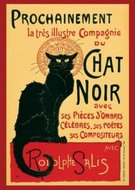 PYRAMID Plakát, Obraz - Le Chat Noir - Steinlein, (61 x 91.5 cm)