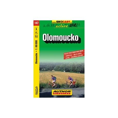 SHOCart 147 Olomoucko 1:60 000 cykloturistická mapa