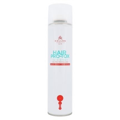 Kallos Hair Pro-Tox Hair Spray 400ml Lak na vlasy   W Pro silnou fixaci