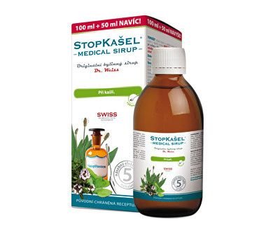 STOPKAŠEL Medical sirup Dr.Weiss 200+100ml NAVÍC