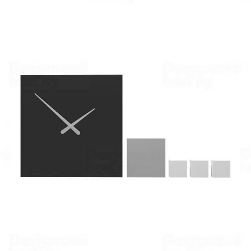 Designové hodiny 10-325 CalleaDesign (více barev) Barva černá klasik - 5 163017