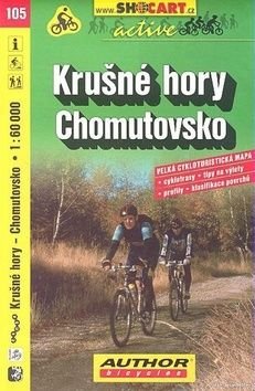 SHOCart 105 Krušné hory, Chomutovsko 1:60 000 cykloturistická mapa