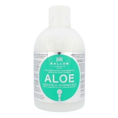 Kallos Aloe Vera Moisture Repair Shine Shampoo 1000ml Šampon na jemné vlasy   W Pro posílení a objem
