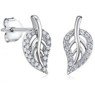 Silvego Stříbrné náušnice ELIA se zirkony JJJHE0009