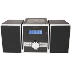 Stereo systém Denver MCA-230MK2, AUX, CD, FM, černá, stříbrná