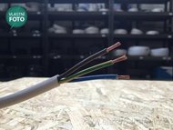 Kabel CYSY H05VV-F 3G2.5 bílá -VLATNÍ FOTO-