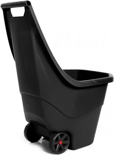 J.A.D. TOOLS Zahradní vozík LOAD&GO antracit, 55 l