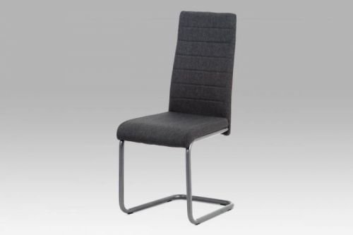 Jídelní židle šedá látka kov matný antracit DCL-400 GREY2 Akce, super cena, zlevněná doprava Autronic