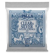 Ernie Ball 2403 Ernesto Palla Clear & Silver Nylon Classical