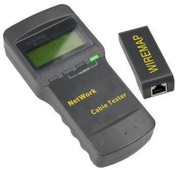 PremiumCord Univerzální tester kabelů s LCD