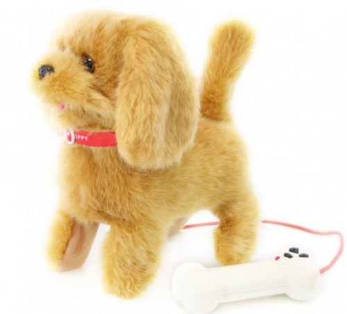 Lamps Pejsek hnědý na kabel