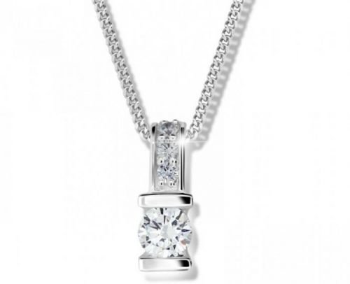 Modesi Stříbrný náhrdelník pro ženy M41094 stříbro 925/1000
