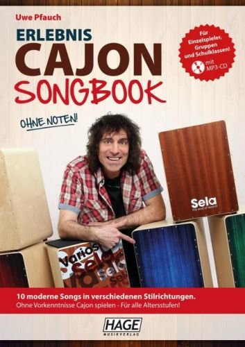 HAGE Musikverlag Experience Cajon Songbook with MP3-CD