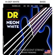 DR Strings NWB5-45 White
