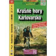 SHOCart 121 Krušné hory, Karlovarsko 1:60 000 cykloturistická mapa