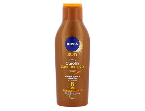 Nivea Sun Carotin SPF6 200 ml opalovací přípravek na tělo pro ženy