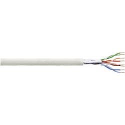 Síťový kabel F/UTP Cat 5e LogiLink CAT5E PV0029, stíněný, 50 m, šedá