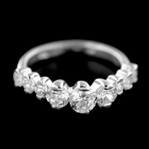 Stříbrný prsten R687