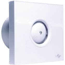 Vestavný ventilátor Protector PROAIR Hygro, 230 V, 75 m3/h, 14 x 15 cm, bílá