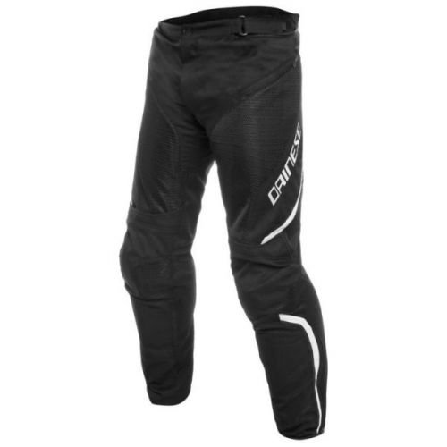 Dainese pánské kalhoty DRAKE AIR D-DRY vel.54, textil, černá/bílá