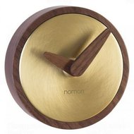 Designové nástěnné hodiny Nomon Atomo Gold 10cm 165904
